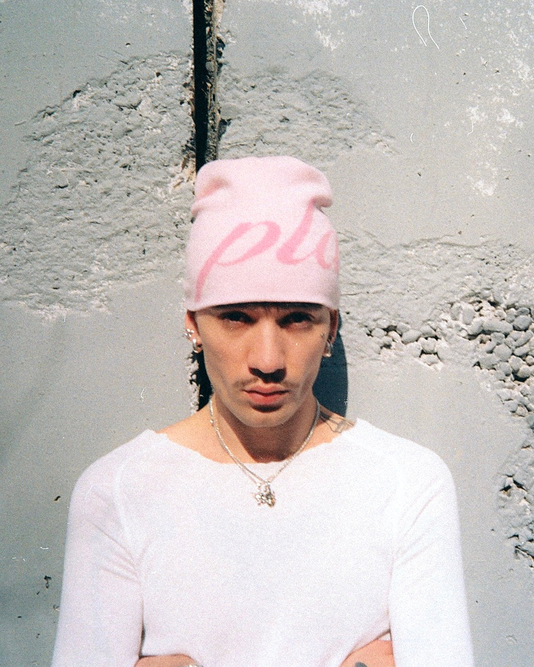 PLACE PINK BEANIE